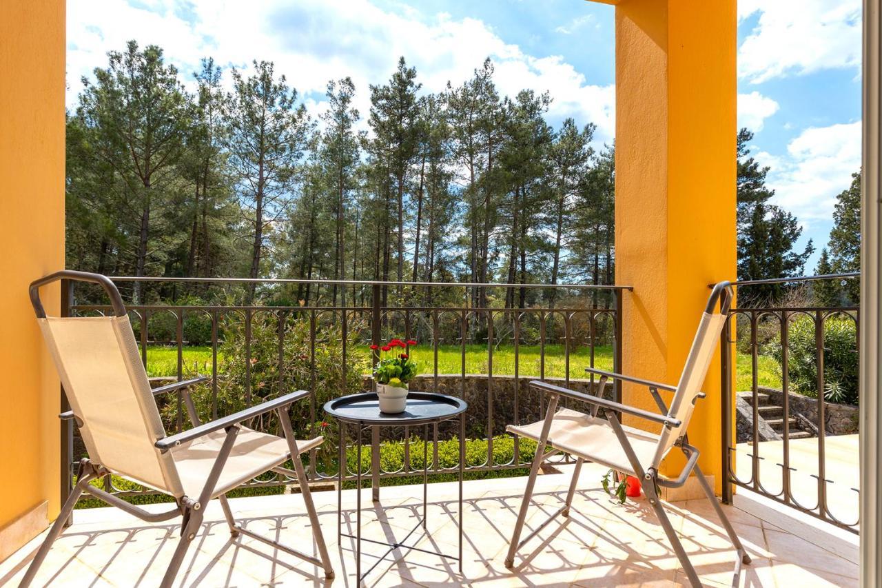 Spyrelia Villa With Private Pool & Outdoor Hot Tub Dassia  Extérieur photo